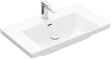 Villeroy & Boch Subway 3.0 - Umývadlo 800x470 mm, s prepadom, alpská biela 4A708001