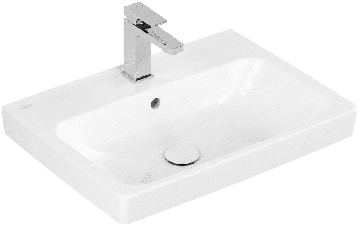 Villeroy & Boch Architectura - Umývadlo 600x445mm s prepadom, brúsené, alpská biela 4A876G01