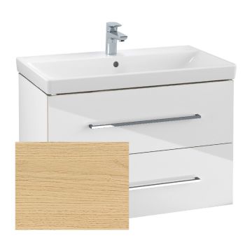 Villeroy & Boch AVENTO - Skrinka pod umývadlo 776x484 mm, 2 zásuvky, Nordic Oak A89100VJ