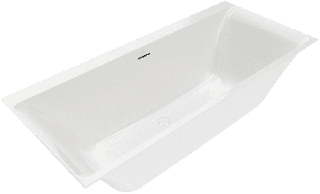 Villeroy & Boch Subway 3.0 - Vaňa 1800x800 mm, odpadová a prepadová súprava, alpská biela UBQ180SBW2DV-01