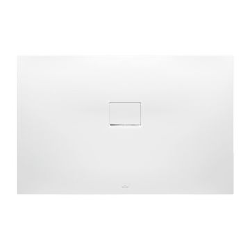 Villeroy & Boch SQUARO INFINITY - Sprchová vanička 120x80cm, Quaryl®, Stone White UDQ1280SQI2V-RW