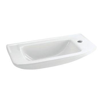 Vima 500 - Umývadielko 500x235 mm, bez prepadu, biela