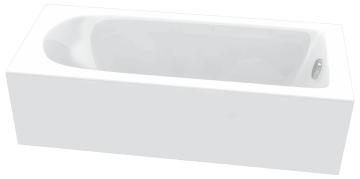 Vima 710 ANSE - Vaňa 1600x700 mm, biela