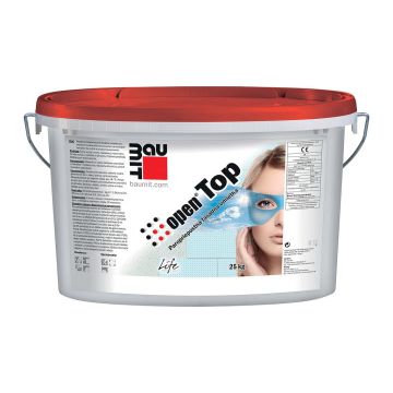 Baumit openTop 2R – Silikátová fasádna omietka s ryhovanou štruktúrou - 25 kg