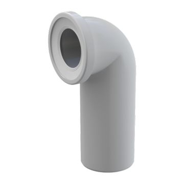 AlcaPlast A90-90 - Dopojenie k WC – koleno 90°