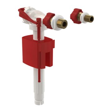 AlcaPlast A160UNI - Napúšťací ventil bočný kovový závit, univerzálny