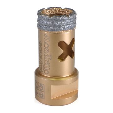 Montolit FS-TI25 – Mondrillo X Titanium, diamantová korunka na vŕtanie za sucha/mokra, Ø25mm