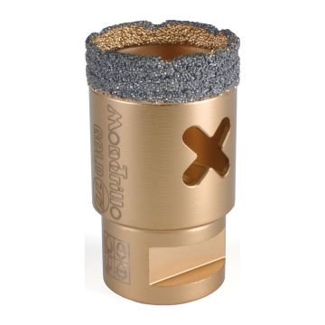 Montolit FS-TI35 – Mondrillo X Titanium, diamantová korunka na vŕtanie za sucha/mokra, Ø35mm