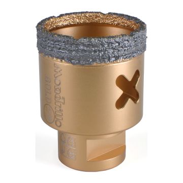 Montolit FS-TI45 – Mondrillo X Titanium, diamantová korunka na vŕtanie za sucha/mokra, Ø45mm