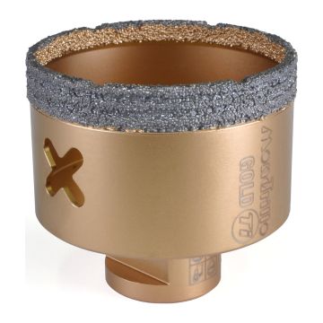 Montolit FS-TI68 – Mondrillo X Titanium, diamantová korunka na vŕtanie za sucha/mokra, Ø68mm