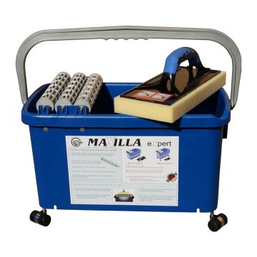 Montolit 60.396.03 – Profesionálny vymývací set Washboy Maxilla Expert3, 3 ždímacie valčeky, otočné kolieska